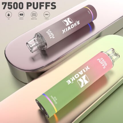 【台灣現貨】梟客XIAOKE 7500口 一次性 大容量拋棄式 電子煙