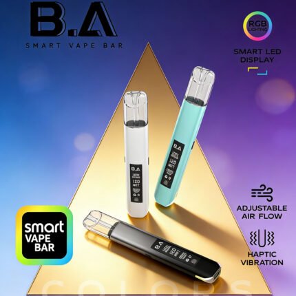 【台灣現貨】B.A主機 Smart Vape Bar BA一代煙桿 顯示屏主機